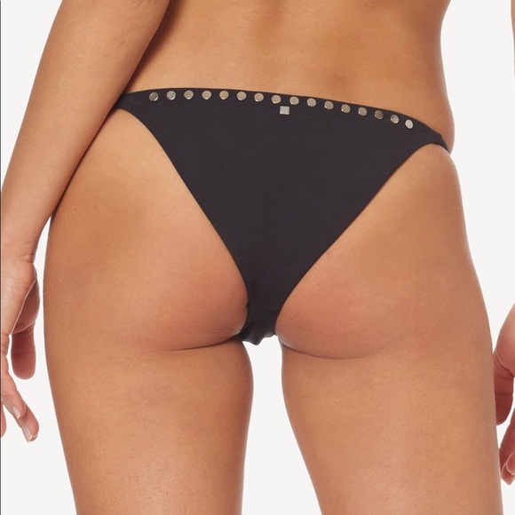 🆕 Dolce Vita Studded String Bikini Bottom L - Picture 2 of 10